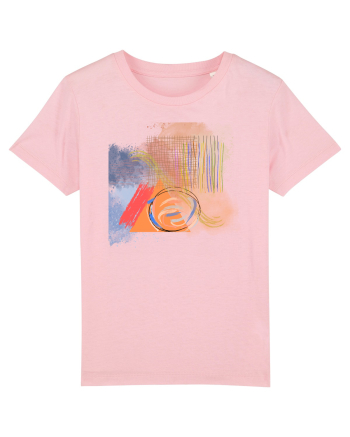Abstract Design Cotton Pink