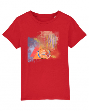 Abstract Design Red