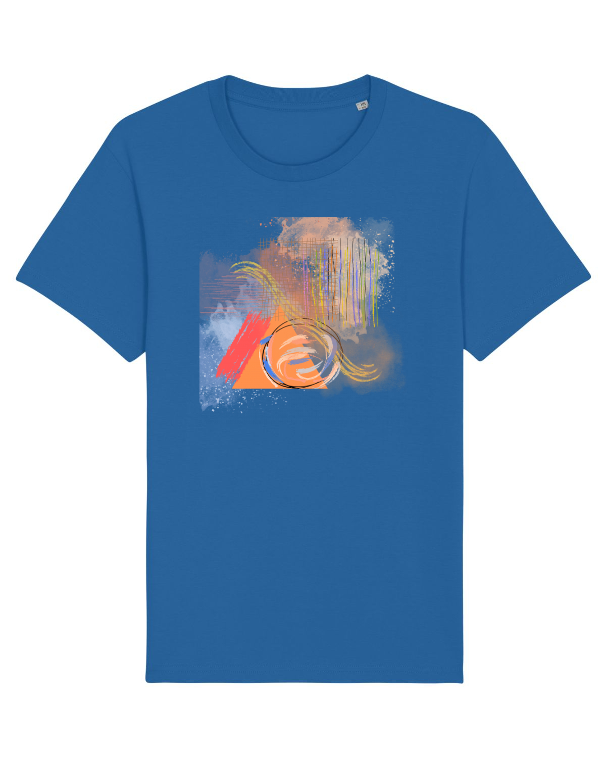 Tricou mânecă scurtă Unisex Rocker Royal Blue