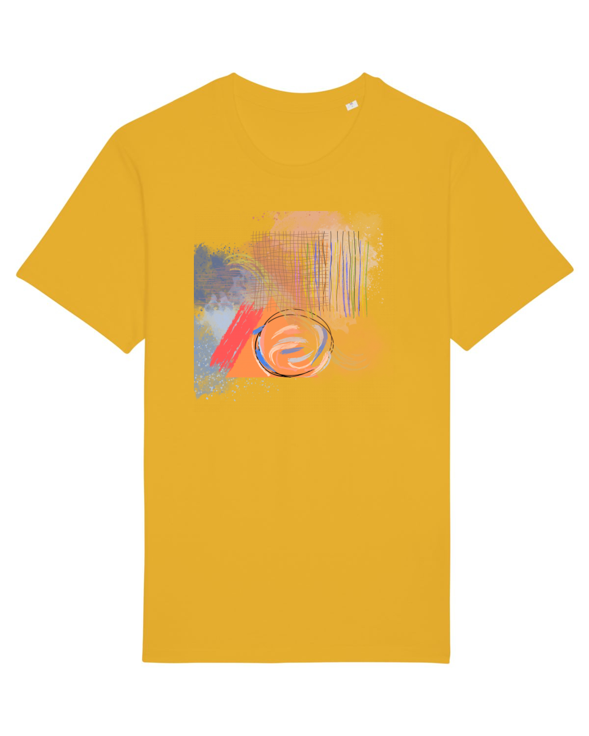 Tricou mânecă scurtă Unisex Rocker Spectra Yellow