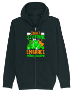 Don't cloverthink it embrace the puns! Hanorac cu fermoar Unisex Connector