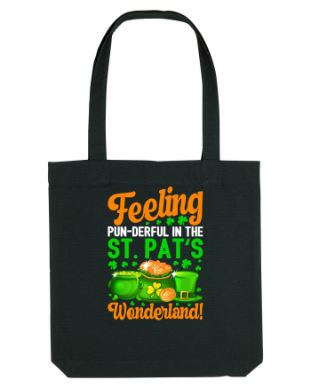 Feeling pun-derful in the St. Pat's wonderland! Black