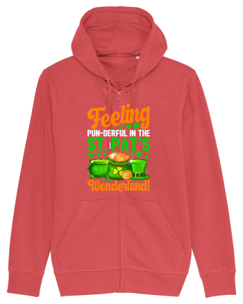Feeling pun-derful in the St. Pat's wonderland! Carmine Red