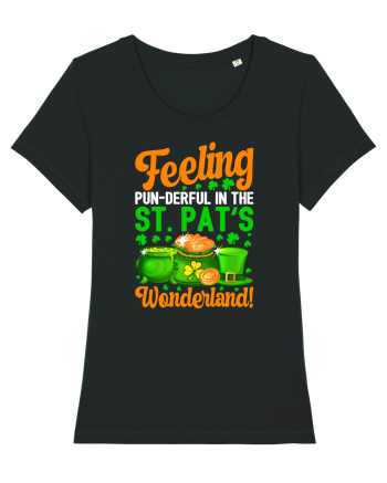 Feeling pun-derful in the St. Pat's wonderland! Black