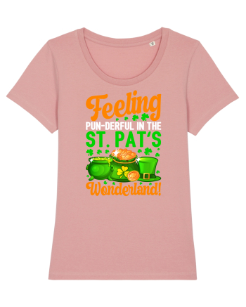 Feeling pun-derful in the St. Pat's wonderland! Canyon Pink