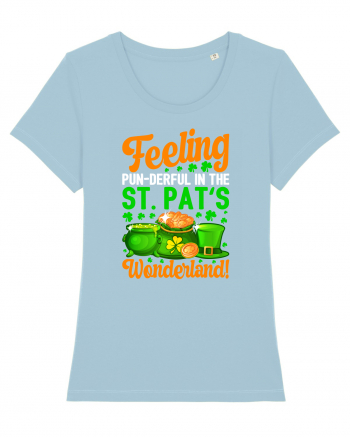 Feeling pun-derful in the St. Pat's wonderland! Sky Blue