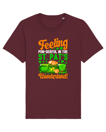 Feeling pun-derful in the St. Pat's wonderland! Burgundy