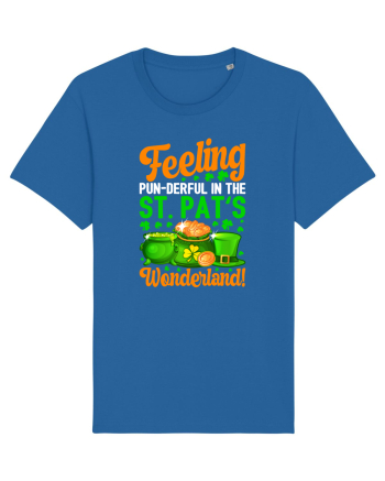 Feeling pun-derful in the St. Pat's wonderland! Royal Blue