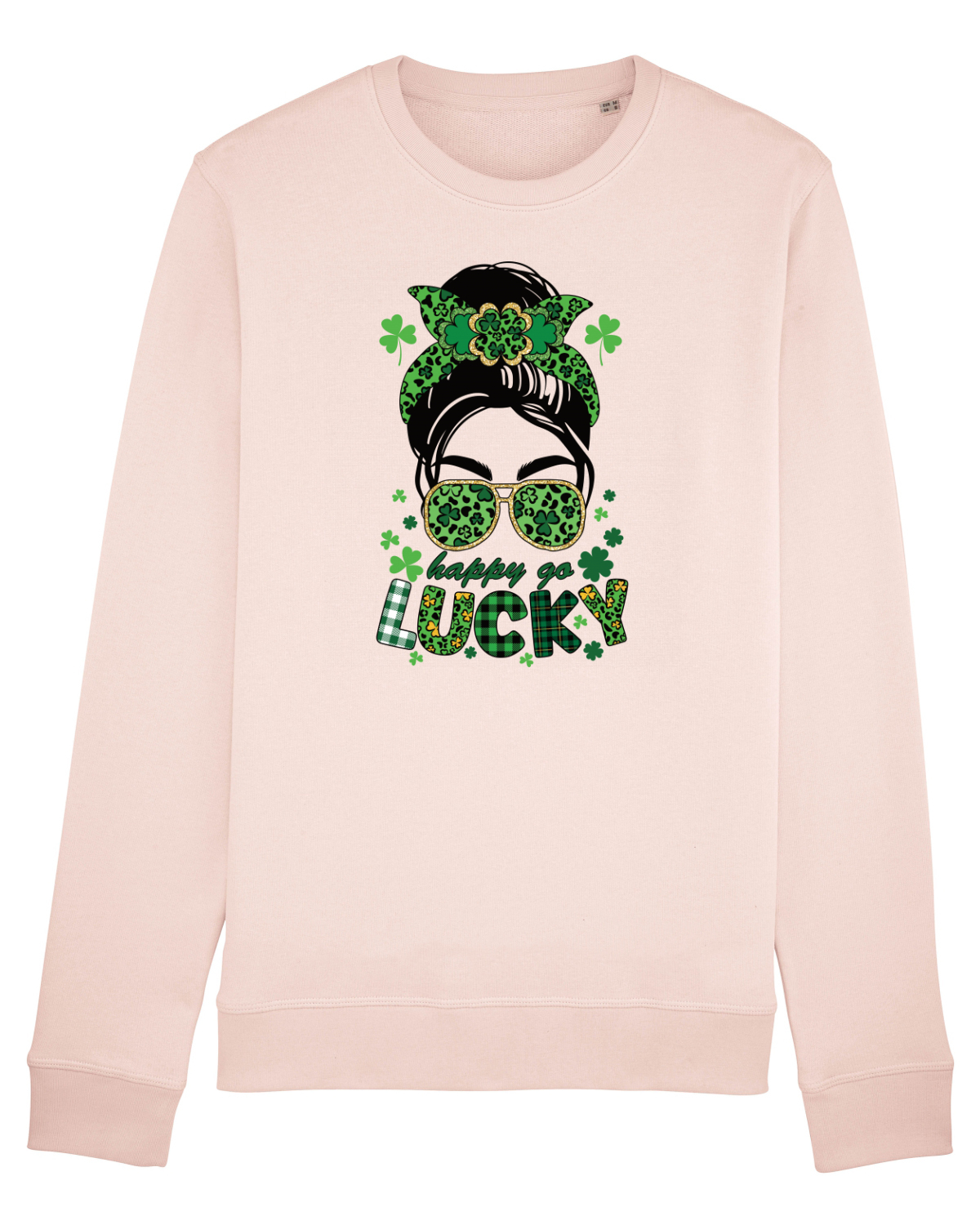 Bluză mânecă lungă Unisex Rise Candy Pink