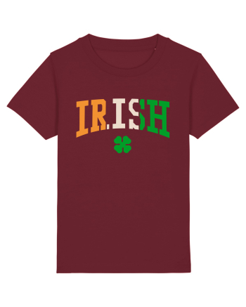 Irish St. Patrick Flag Burgundy