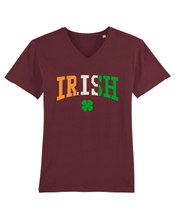 Irish St. Patrick Flag Burgundy