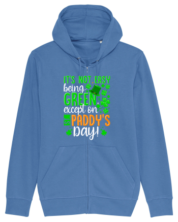 It's not easy being green except on St. Panddy's Day! Bright Blue