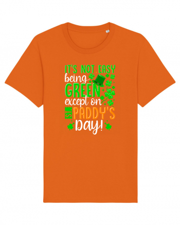 It's not easy being green except on St. Panddy's Day! Bright Orange