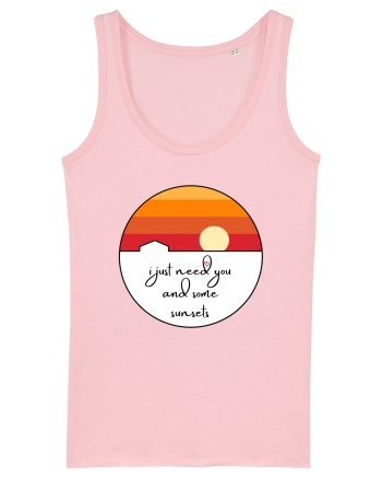 I just need you Cotton Pink