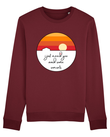 I just need you Burgundy