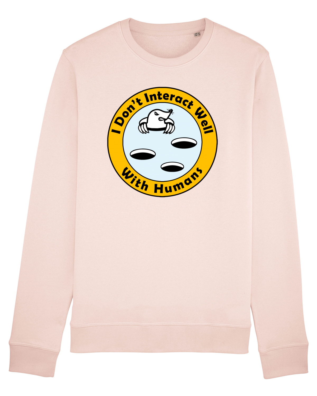 Bluză mânecă lungă Unisex Rise Candy Pink