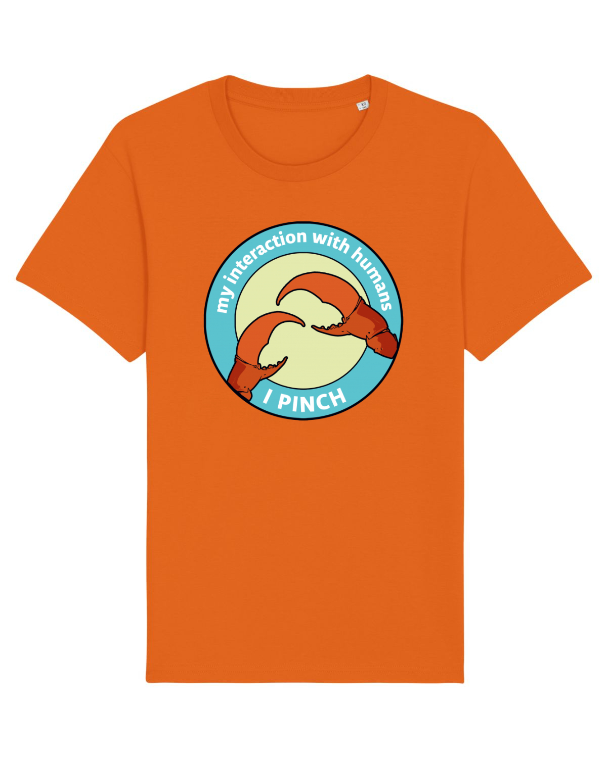 Tricou mânecă scurtă Unisex Rocker Bright Orange