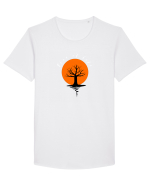 Tree Of Life Tricou mânecă scurtă guler larg Bărbat Skater