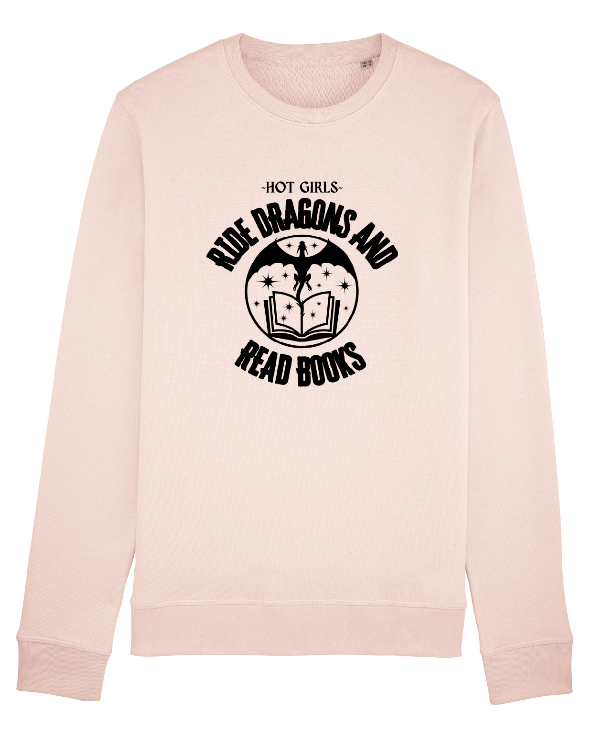 Bluză mânecă lungă Unisex Rise Candy Pink