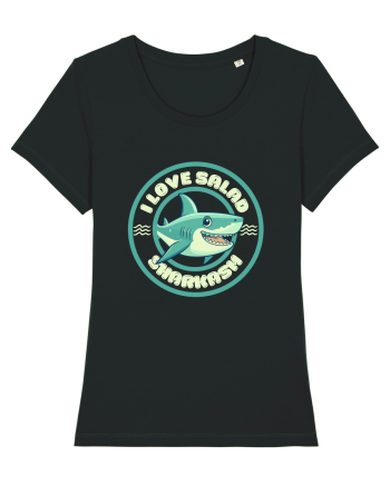 Funny Shark Joke Black