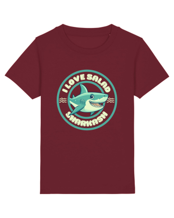 Funny Shark Joke Burgundy