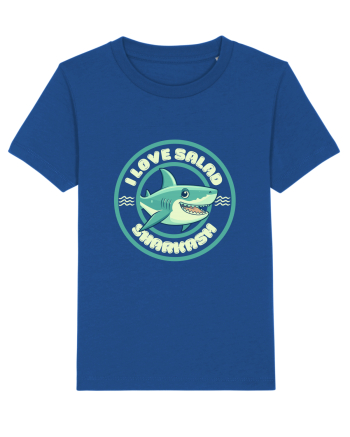 Funny Shark Joke Majorelle Blue