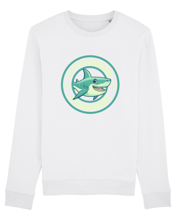 Funny Shark Joke White