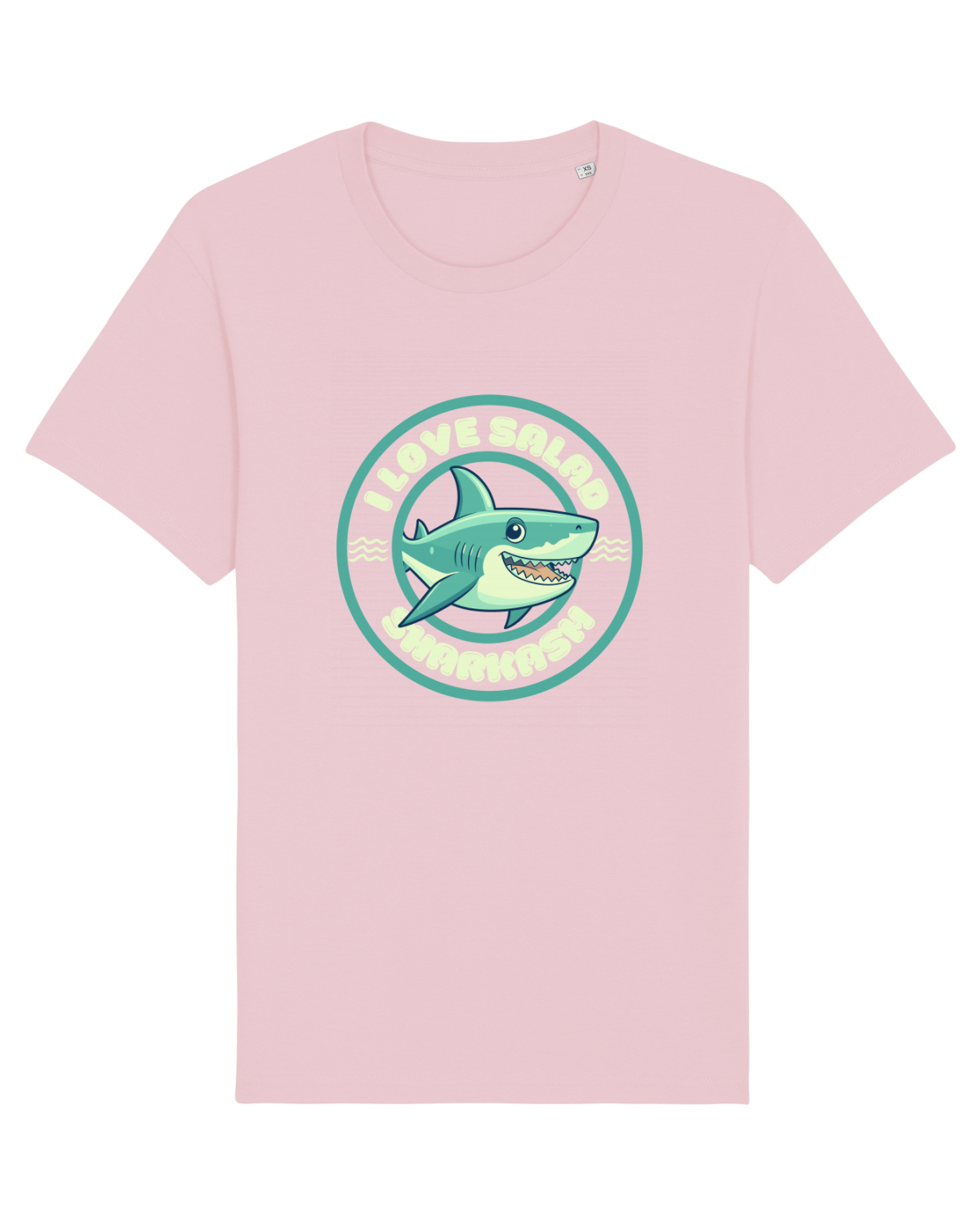 Tricou mânecă scurtă Unisex Rocker Cotton Pink