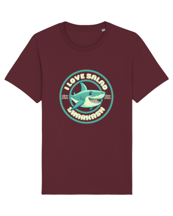 Funny Shark Joke Burgundy