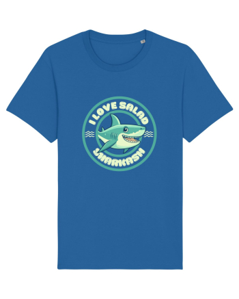 Funny Shark Joke Royal Blue