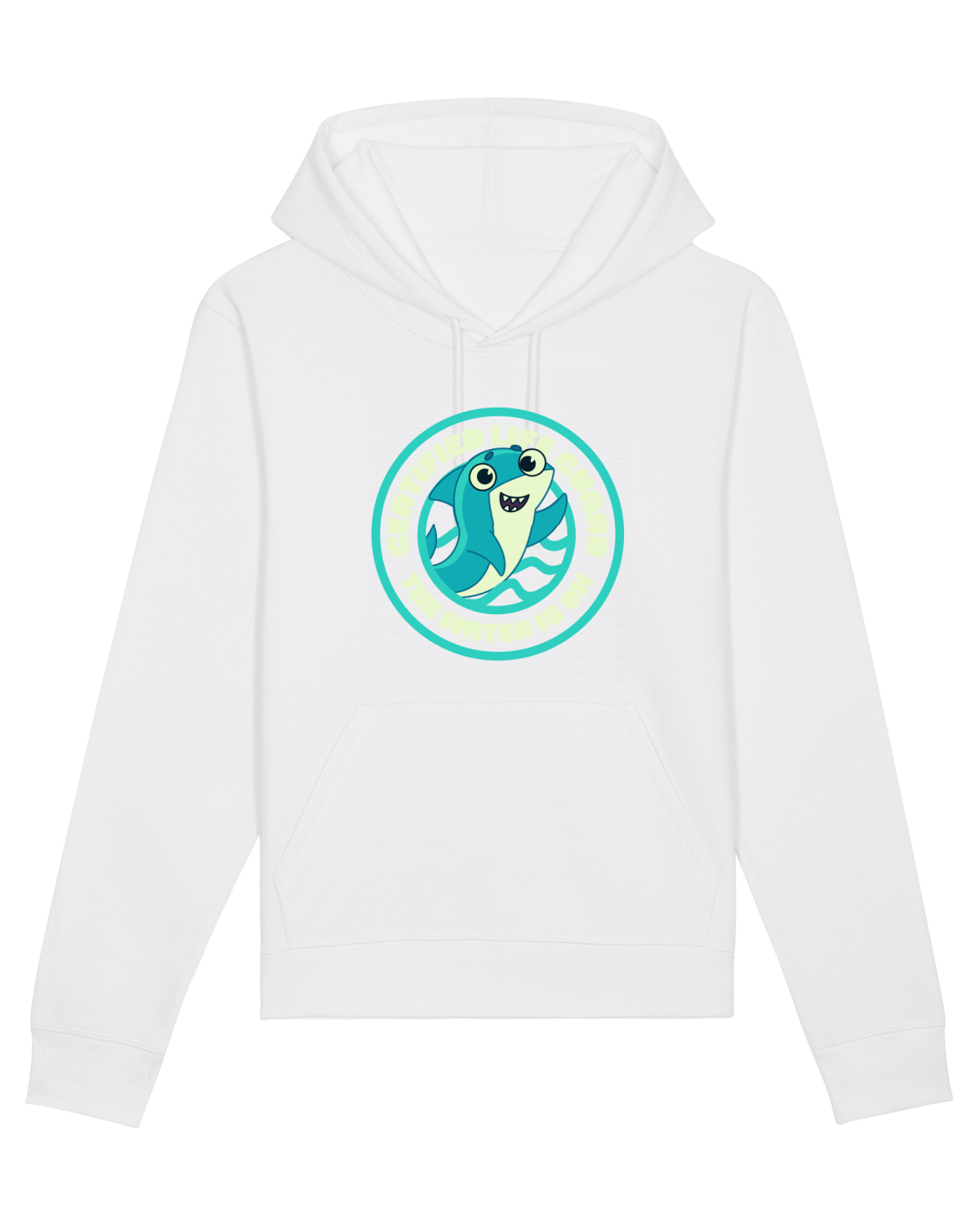 Hanorac Unisex Drummer White