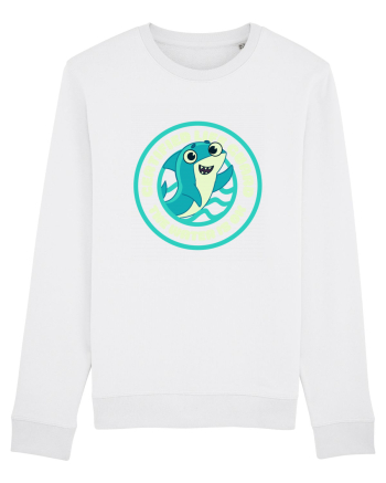 Funny Shark Joke White