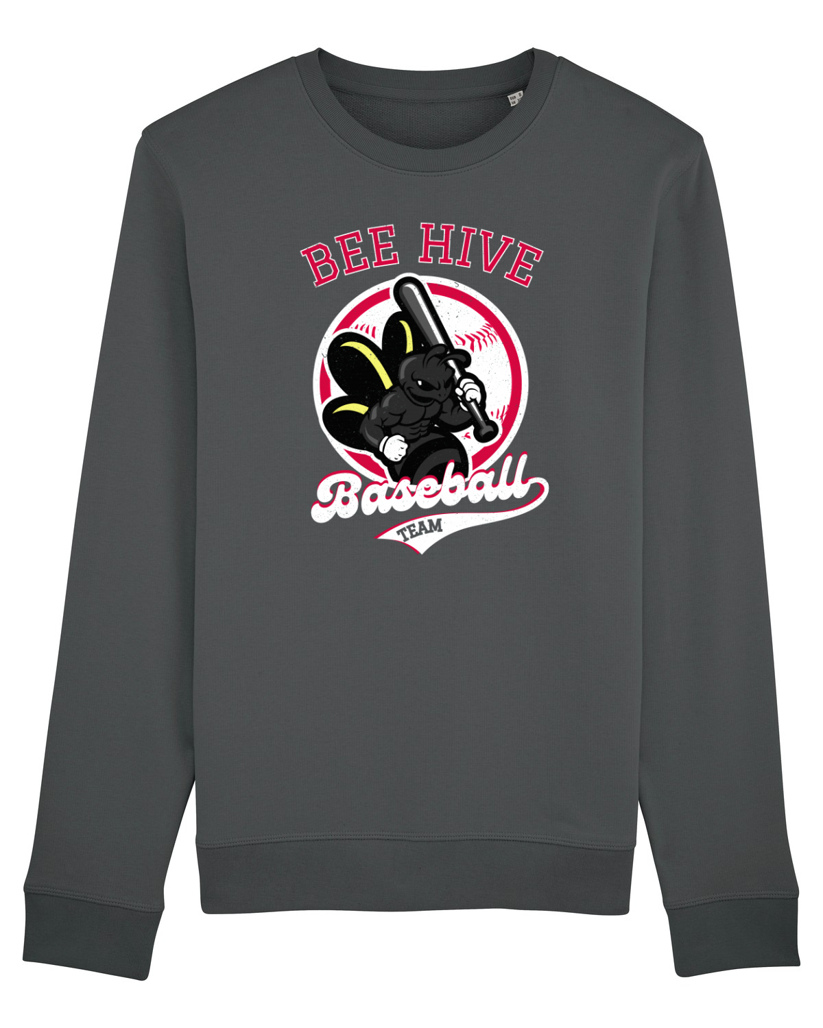 Bluză mânecă lungă Unisex Rise Anthracite