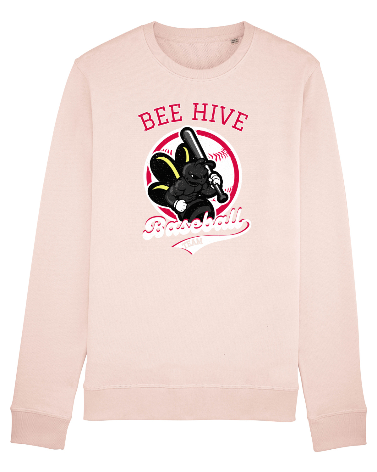 Bluză mânecă lungă Unisex Rise Candy Pink