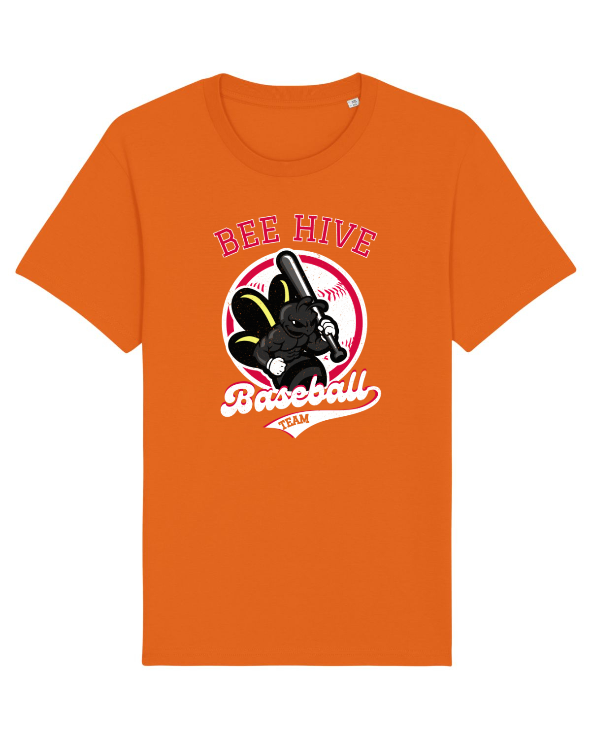 Tricou mânecă scurtă Unisex Rocker Bright Orange