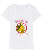 Mascota Baseball Tricou mânecă scurtă guler V Damă Evoker