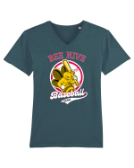 Mascota Baseball Tricou mânecă scurtă guler V Bărbat Presenter
