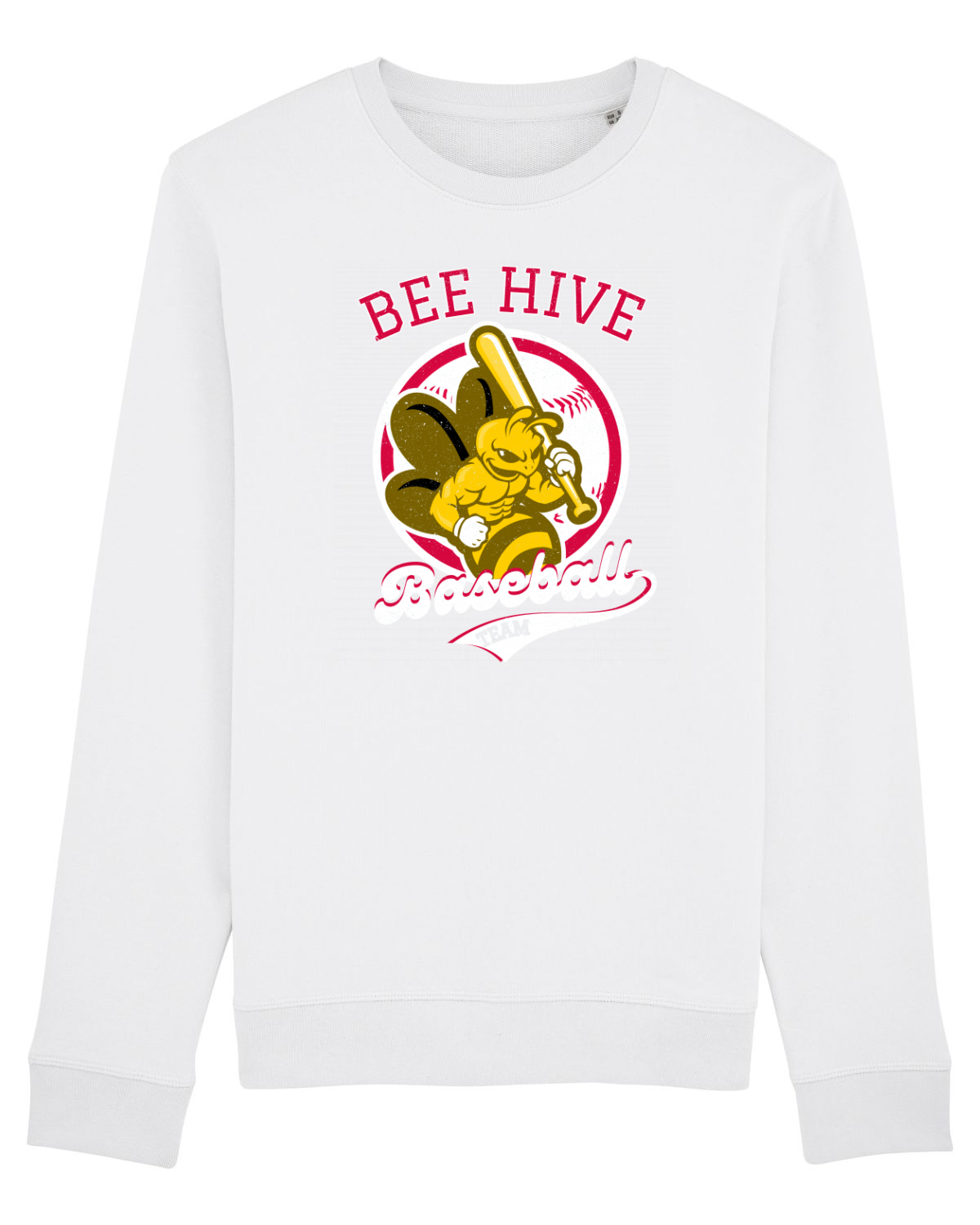 Bluză mânecă lungă Unisex Rise White