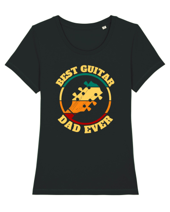 Best Guitar Dad Ever Black