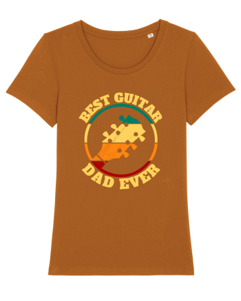 Best Guitar Dad Ever Roasted Orange