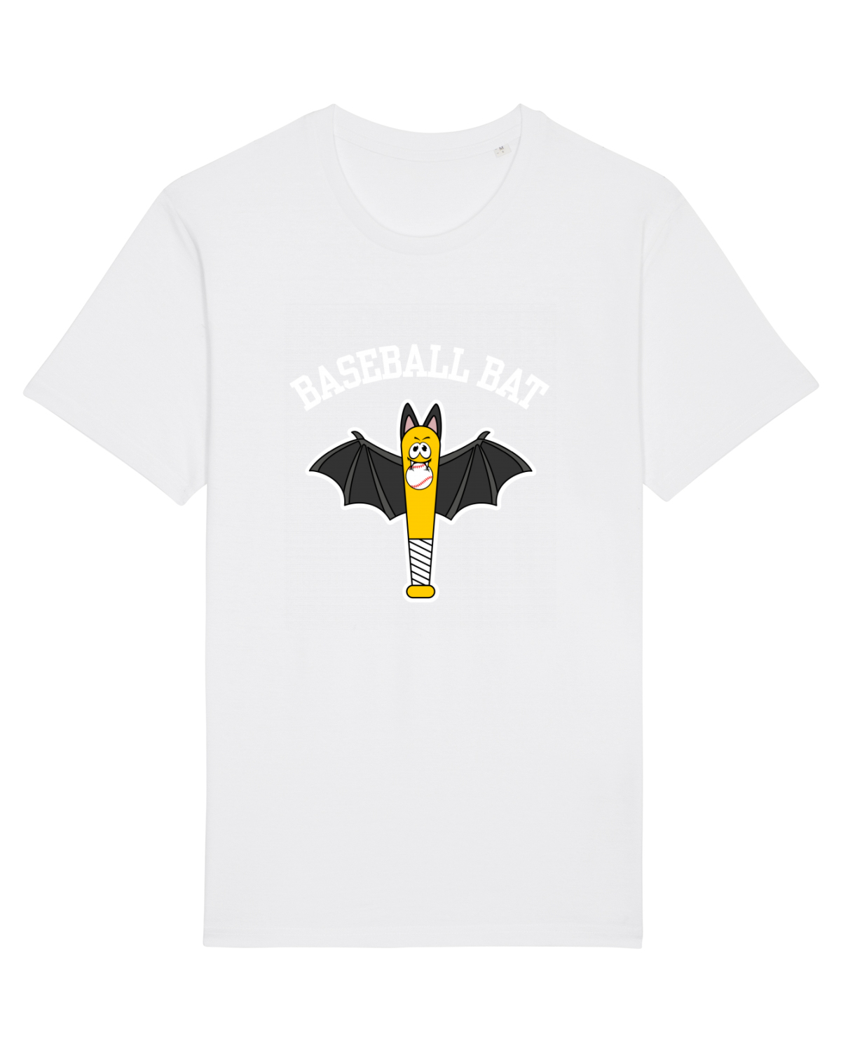 Tricou mânecă scurtă Unisex Rocker White
