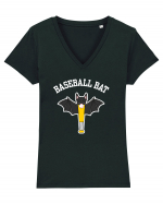 Mascota Baseball Tricou mânecă scurtă guler V Damă Evoker