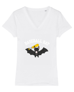 Mascota Baseball Tricou mânecă scurtă guler V Damă Evoker