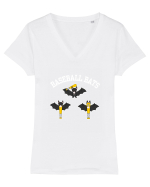 Mascota Baseball Tricou mânecă scurtă guler V Damă Evoker