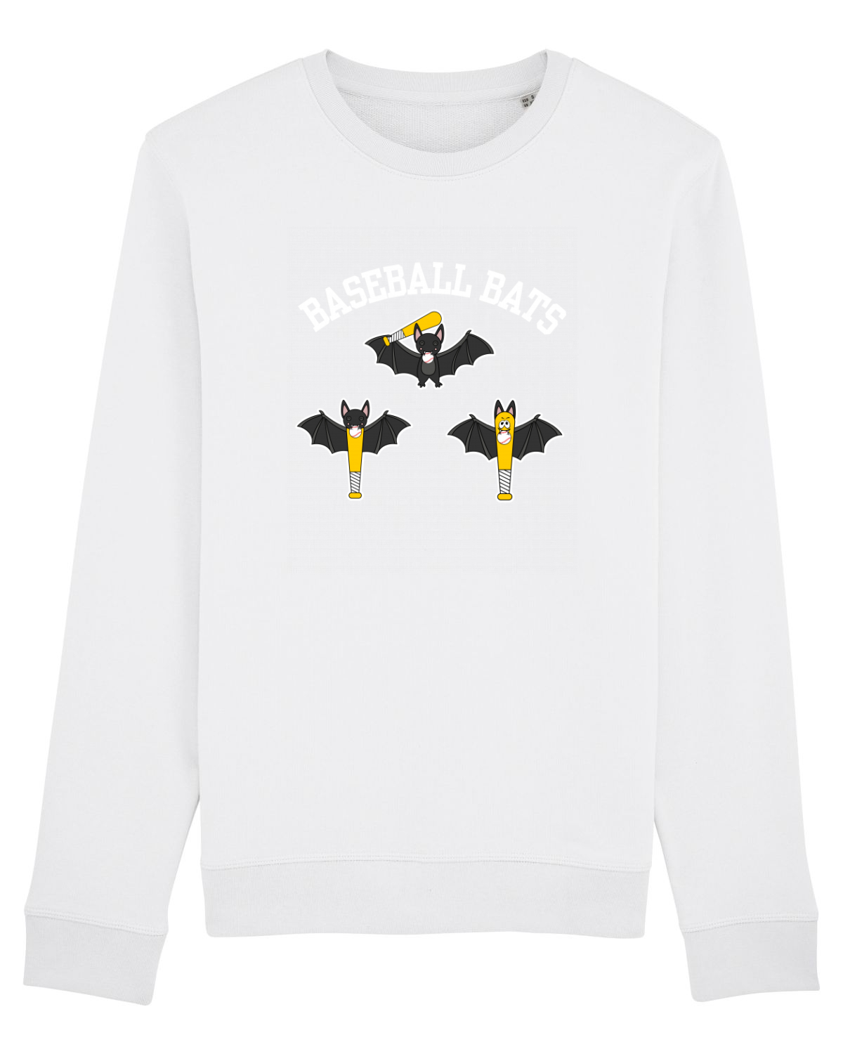 Bluză mânecă lungă Unisex Rise White