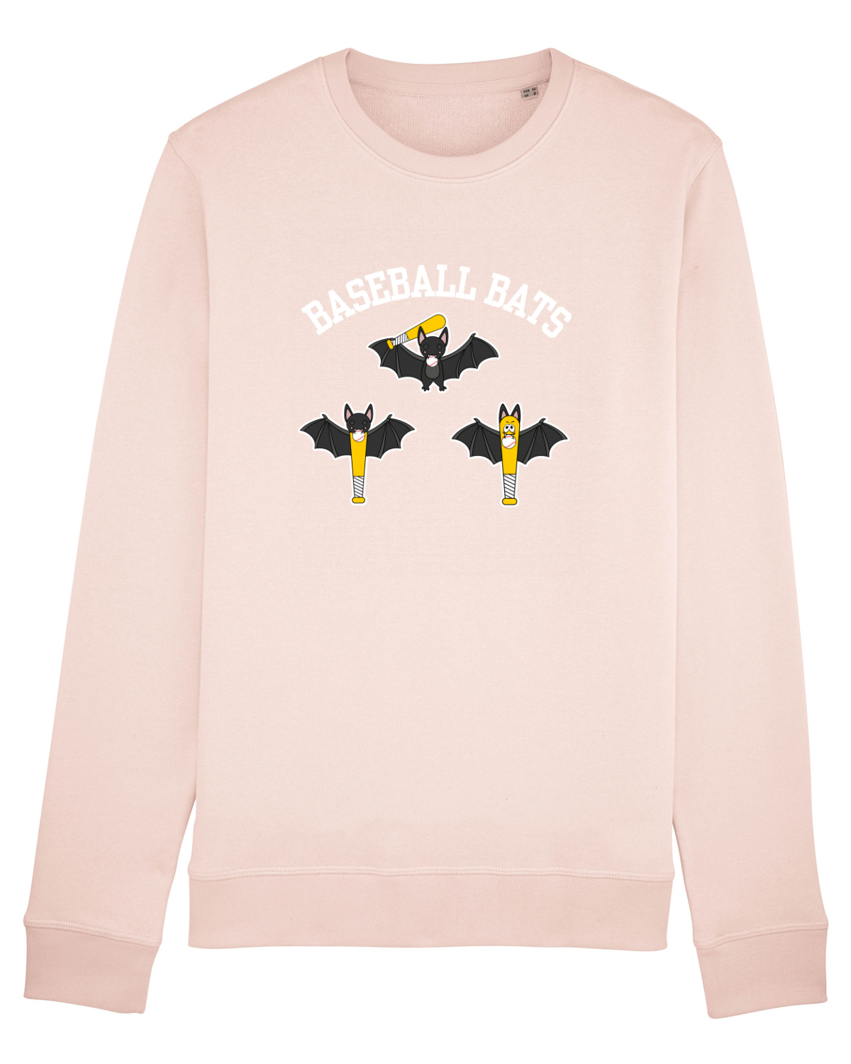 Bluză mânecă lungă Unisex Rise Candy Pink