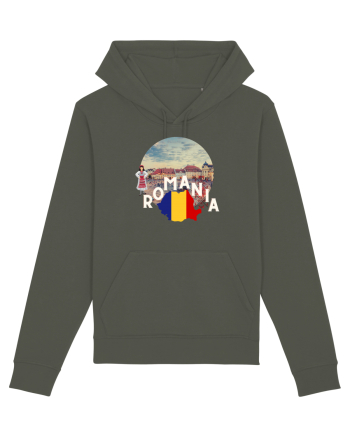 Romania Brasov etno logo Khaki
