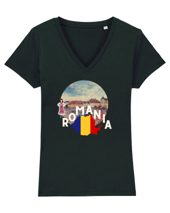 Romania Brasov etno logo Black
