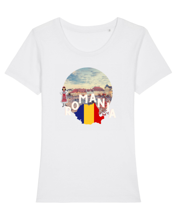 Romania Brasov etno logo White