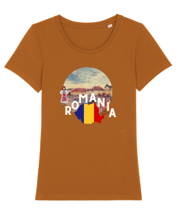Romania Brasov etno logo Roasted Orange